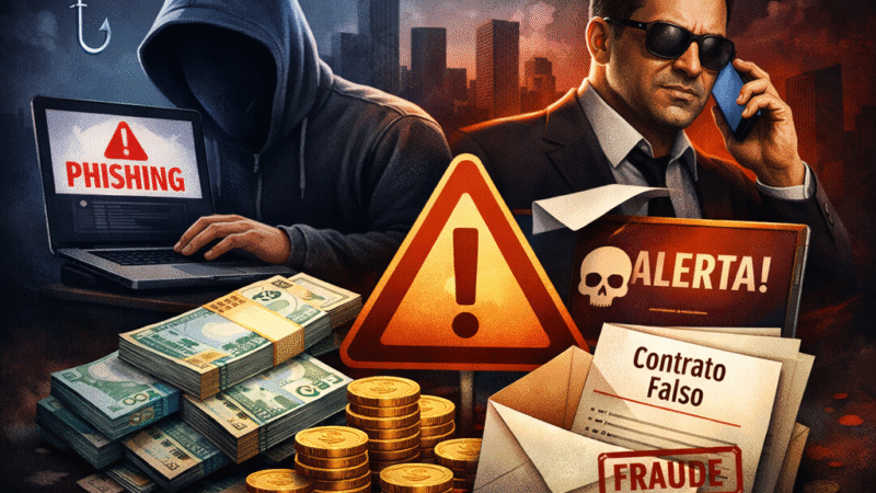 5 Golpes comuns: Sinais de Alerta e Como se Proteger